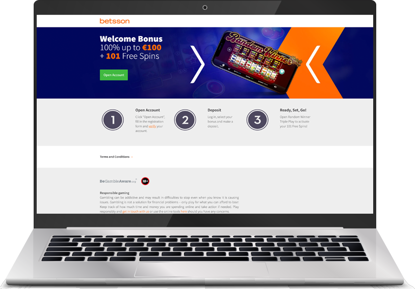 Betsson - a fantastic casino site